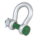 VAN BEEST 16mm Green Pin Bow Shackle BN